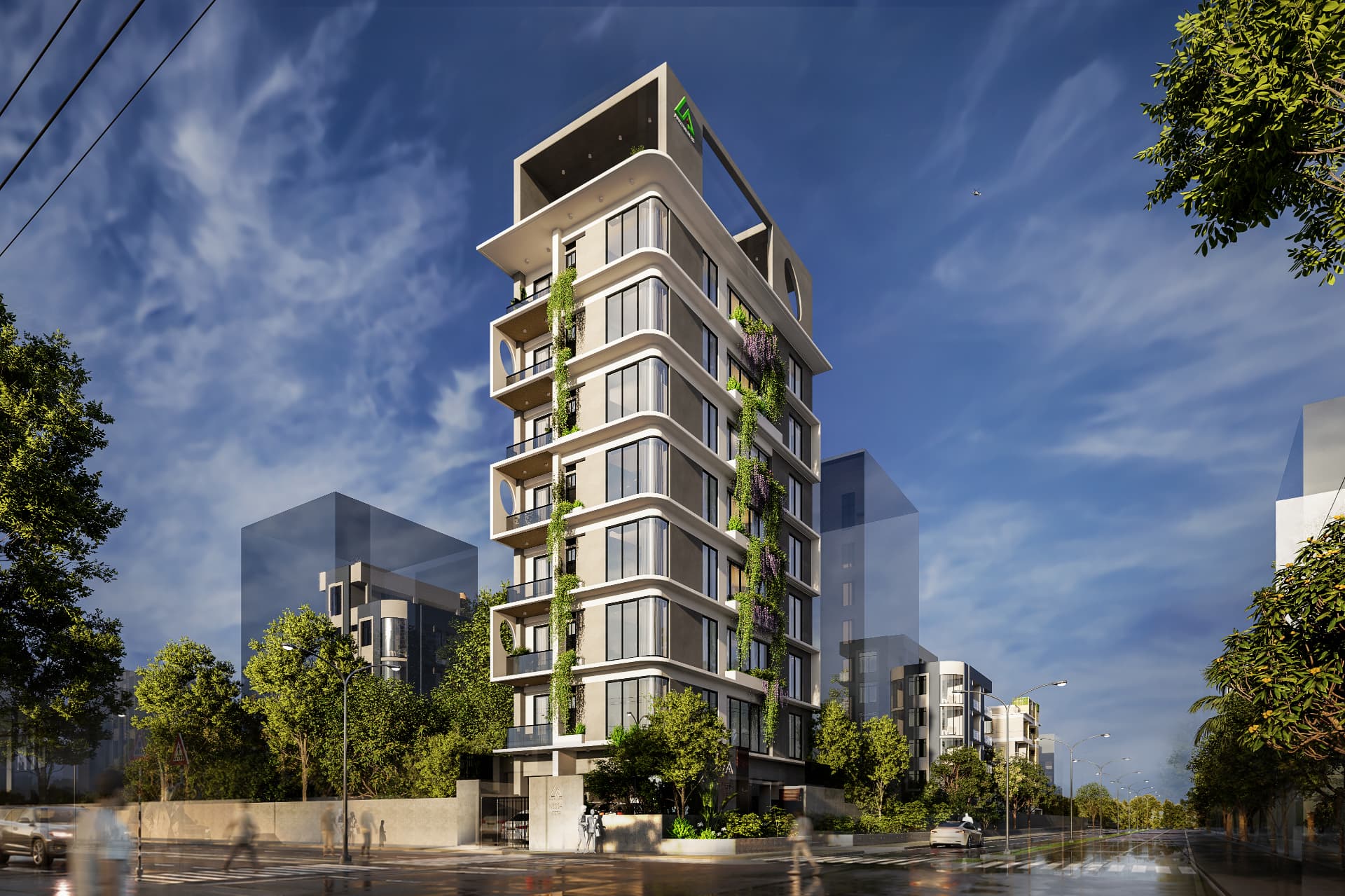 Nessa Vista residence street view